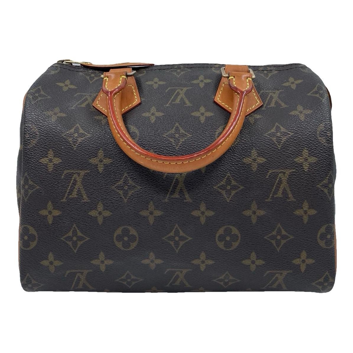 Speedy leather handbag