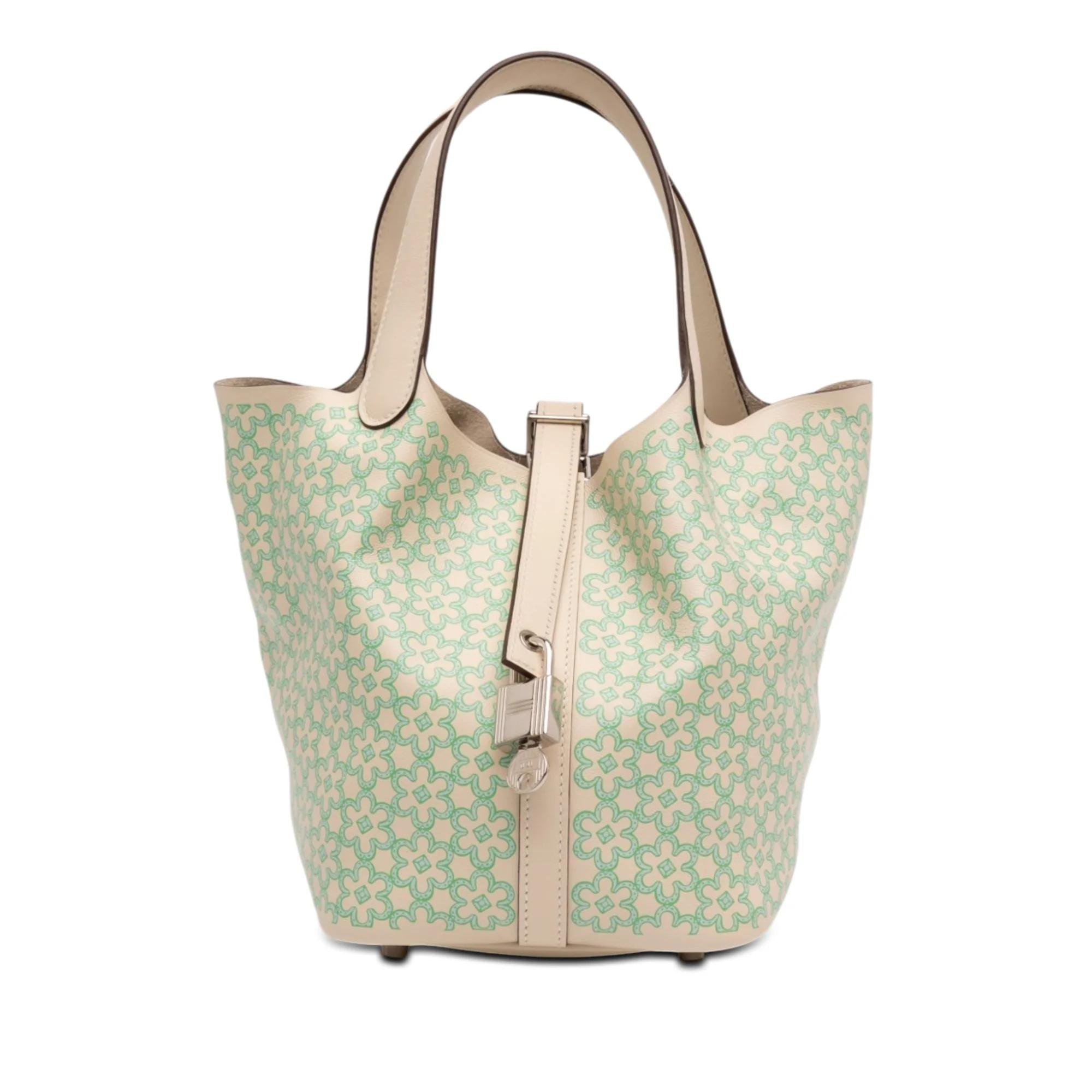 Picotin pony-style calfskin handbag