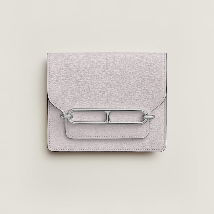 Mauve Pâle Roulis Slim Wallet