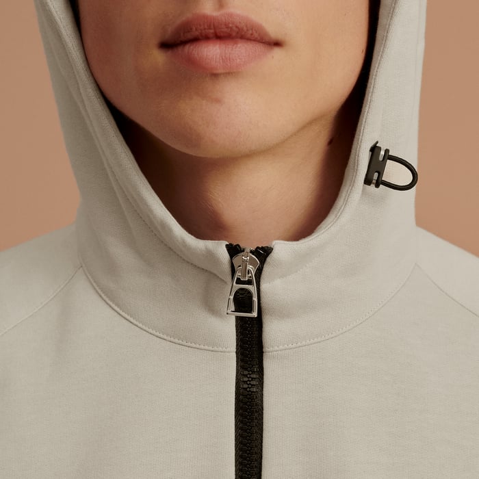 Gris Carrière Hermès Fit Sweatshirt