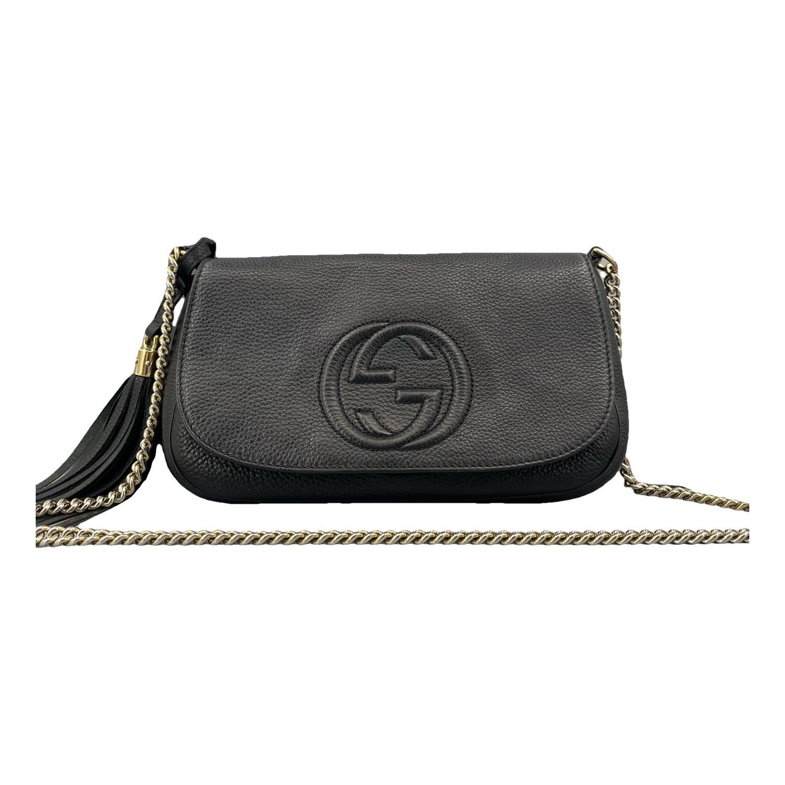 Soho Long Flap leather handbag