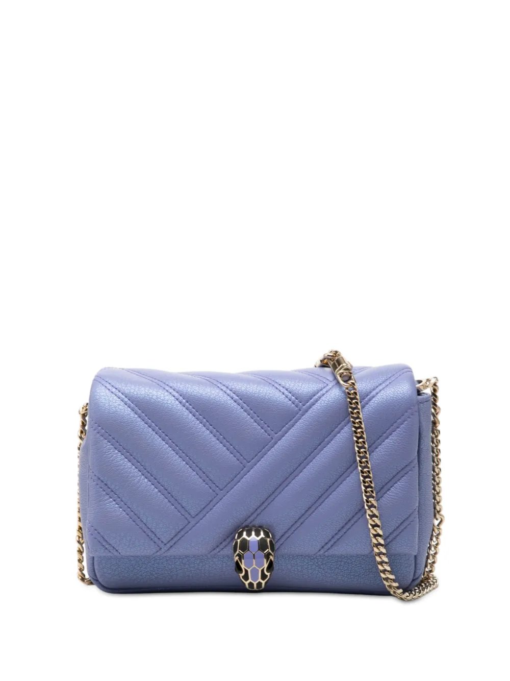 2020-2026 Leather Serpenti Cabochon Chain crossbody bag