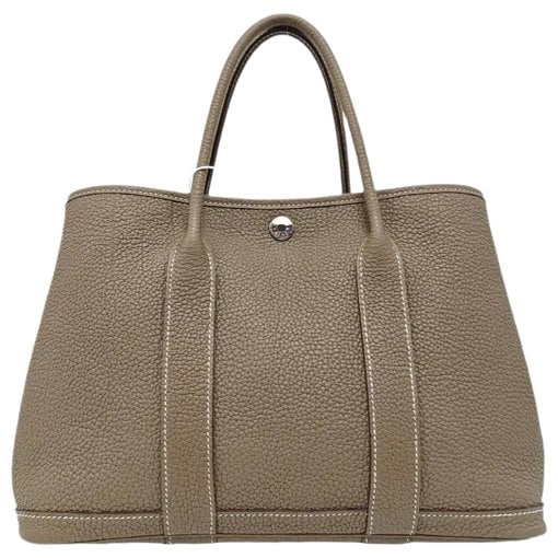 Garden Party leather handbag