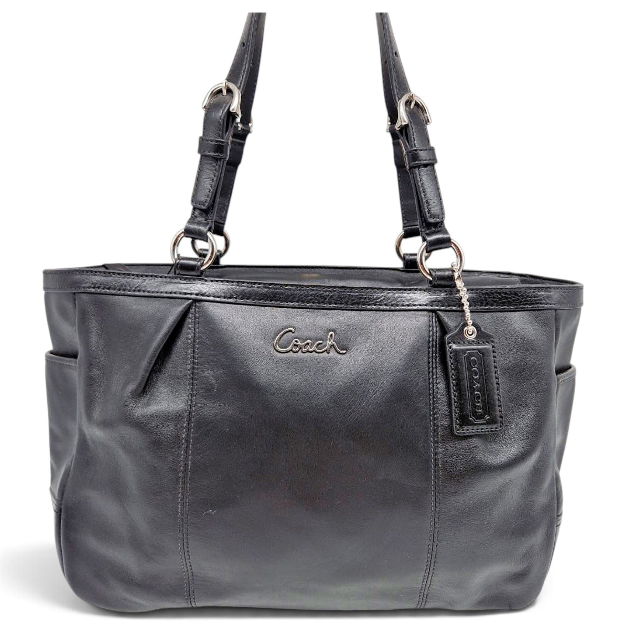 Leather tote