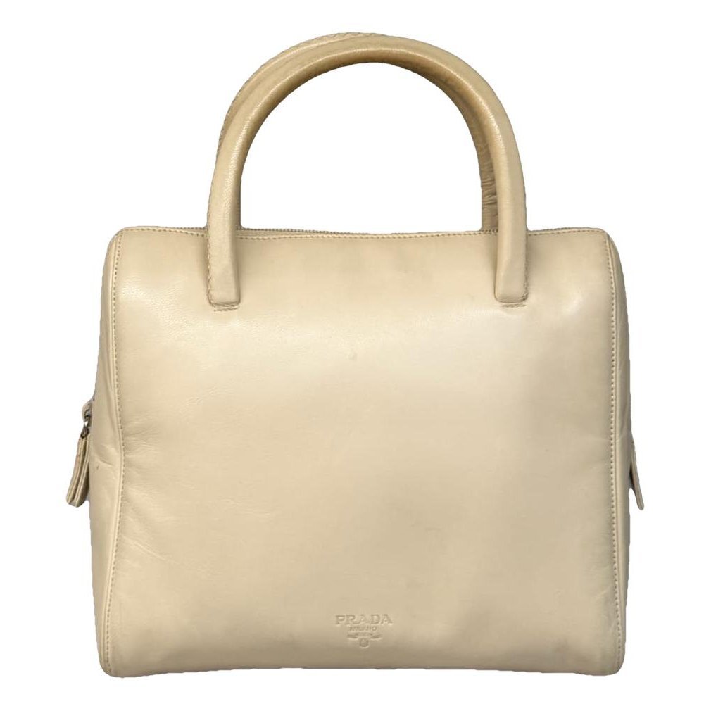 Leather tote
