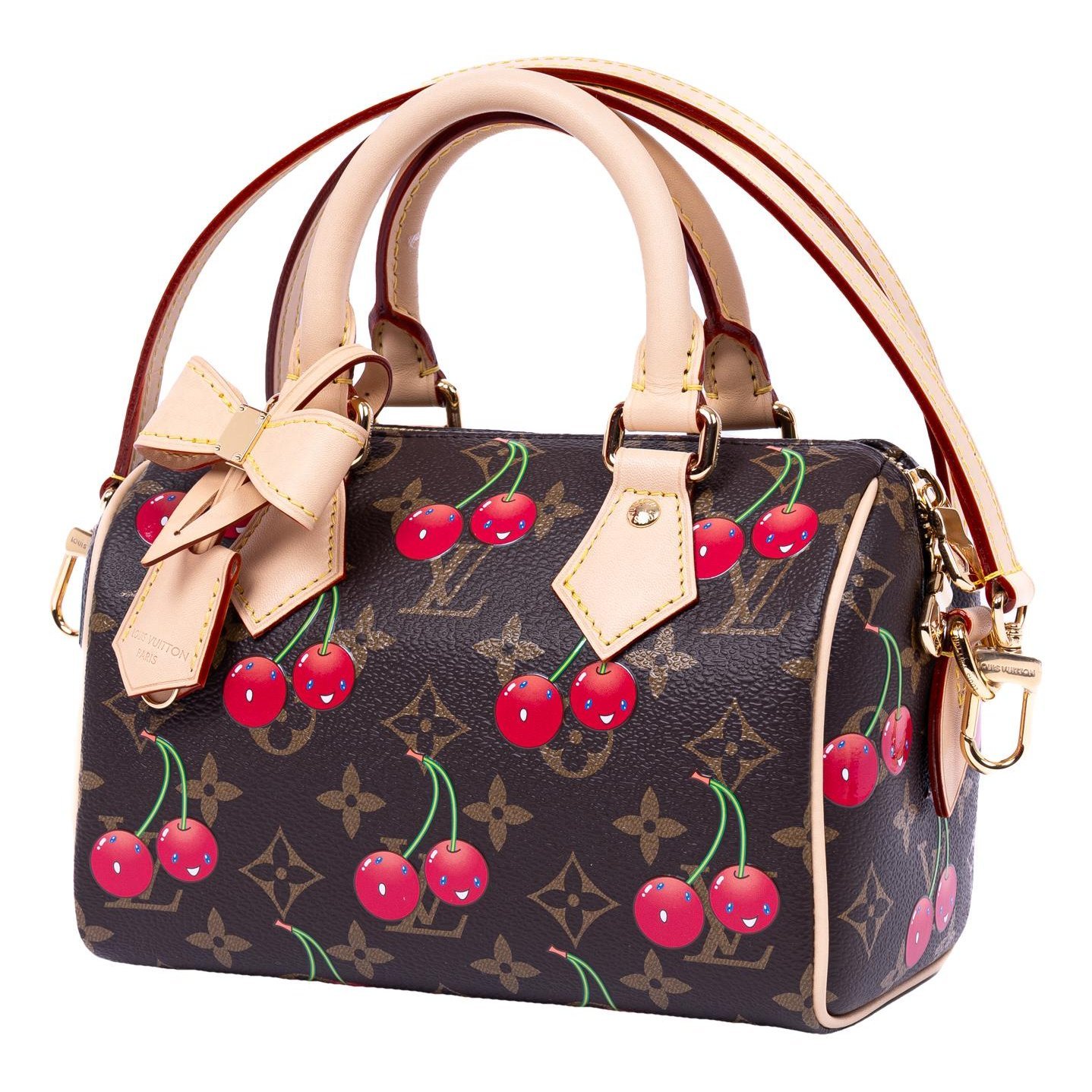 Speedy leather handbag