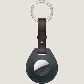 Apple AirTag Hermès bicolor key ring