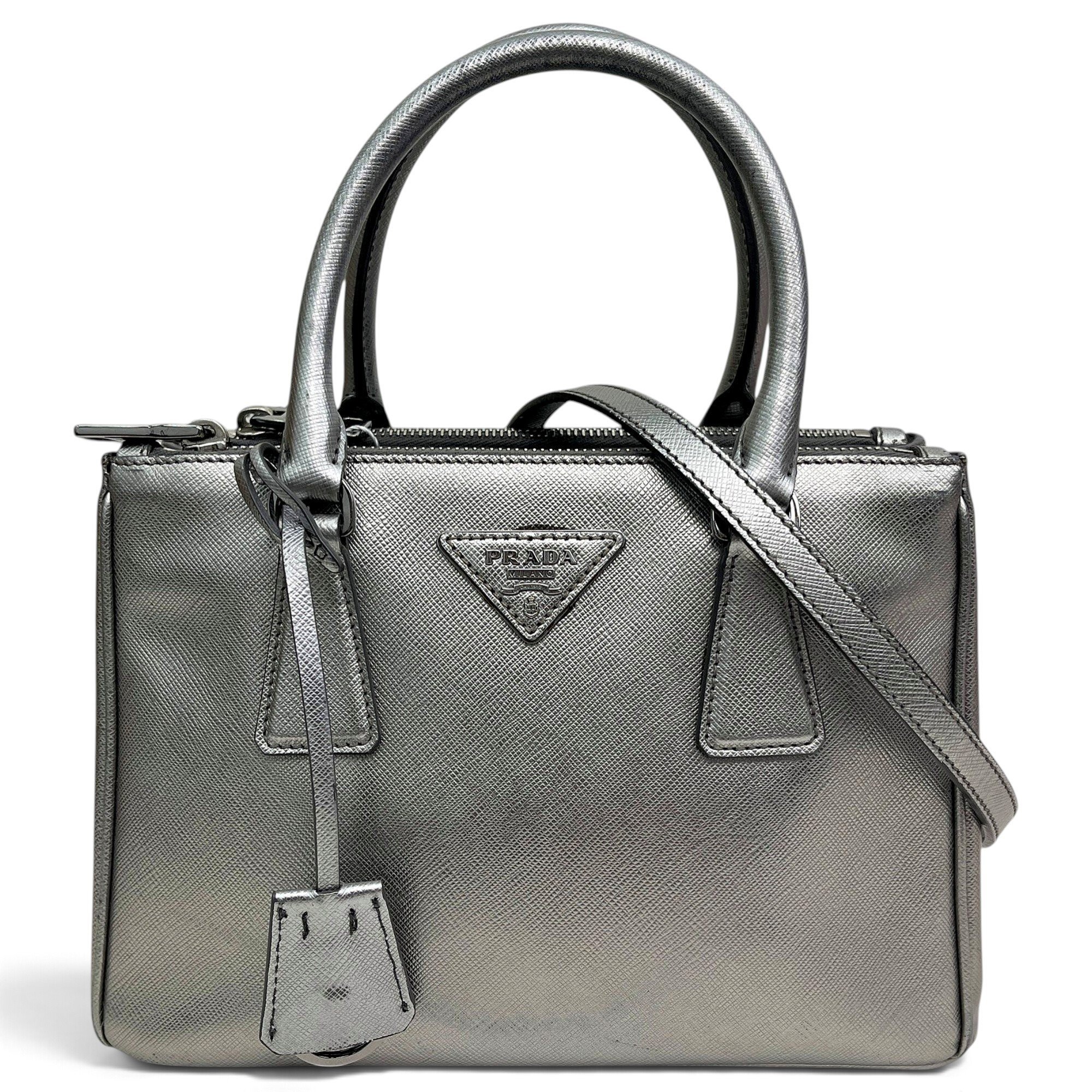 Galleria leather handbag