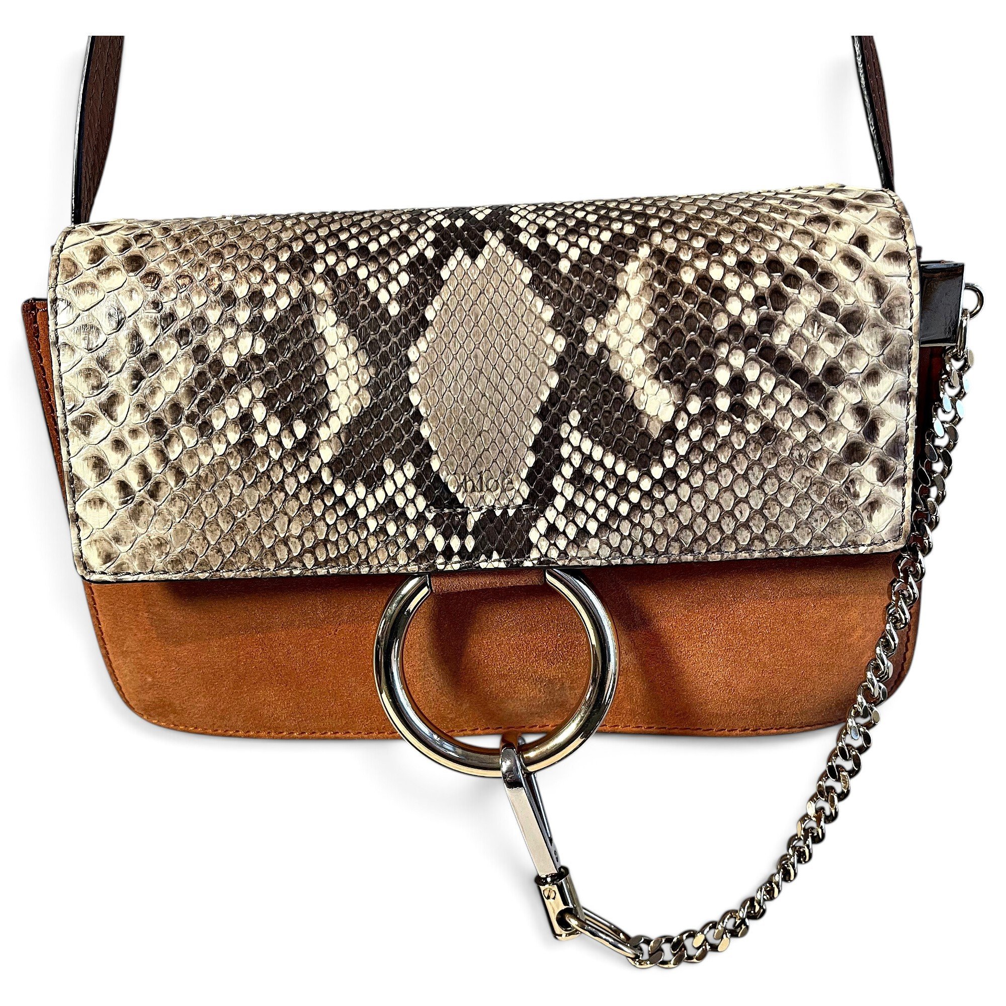 Faye leather handbag
