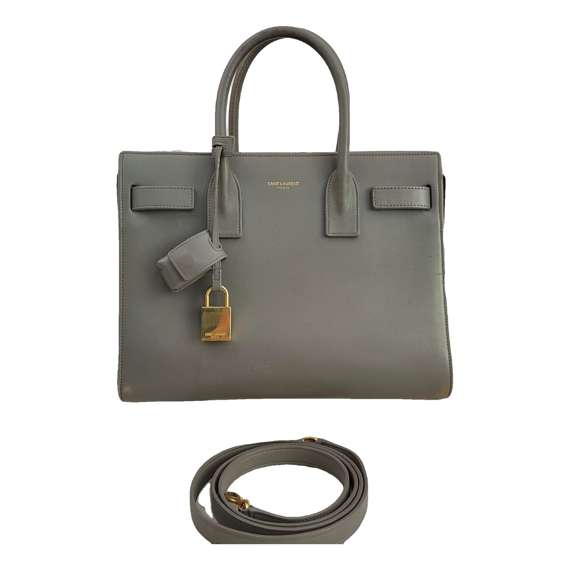 Sac de Jour leather tote
