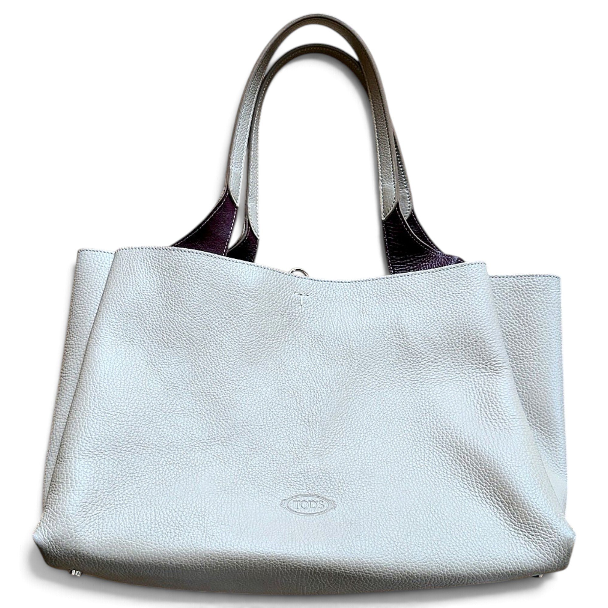 Leather tote