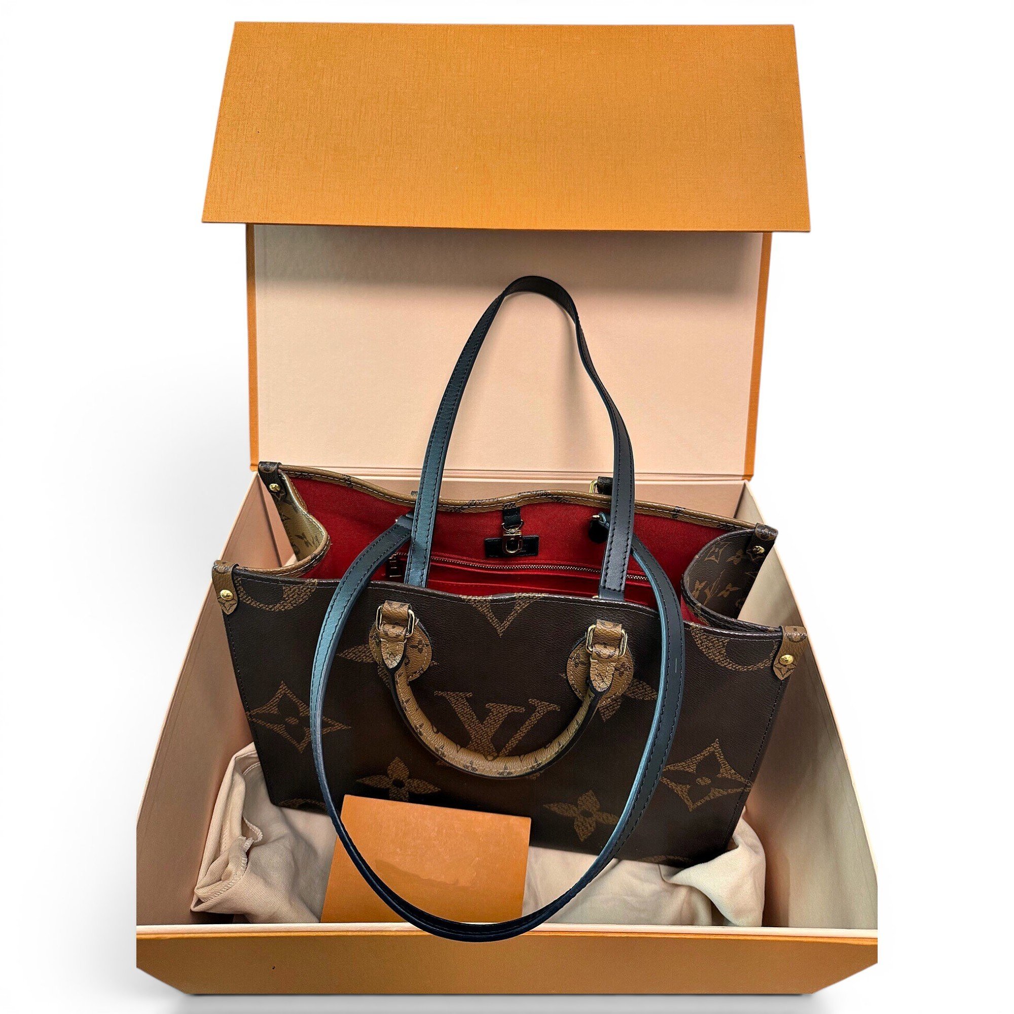 Leather handbag