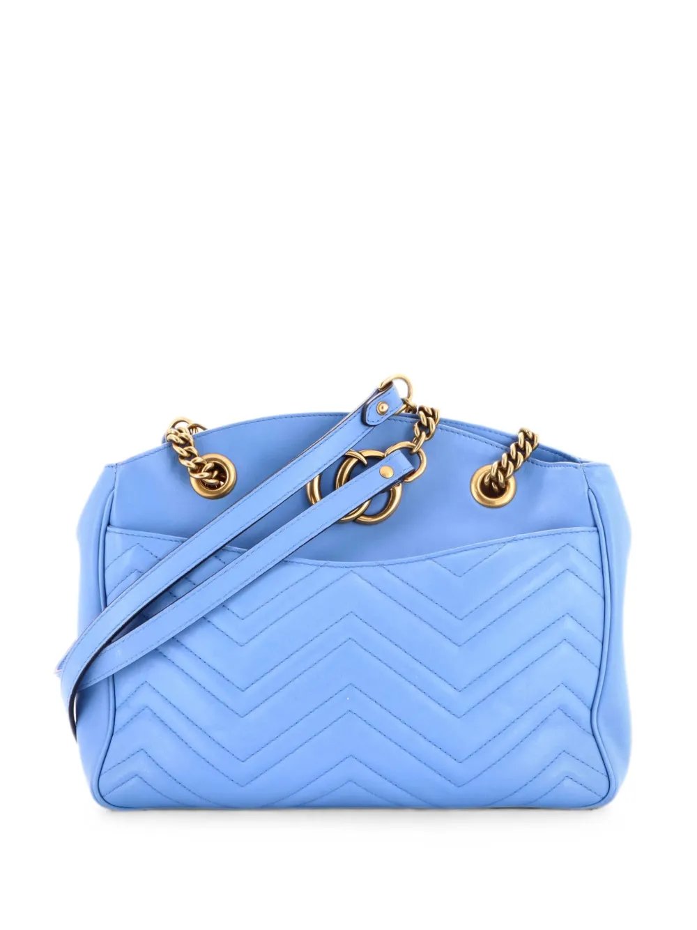 GG Marmont Chain Tote Matelasse Leather Medium shoulder bag