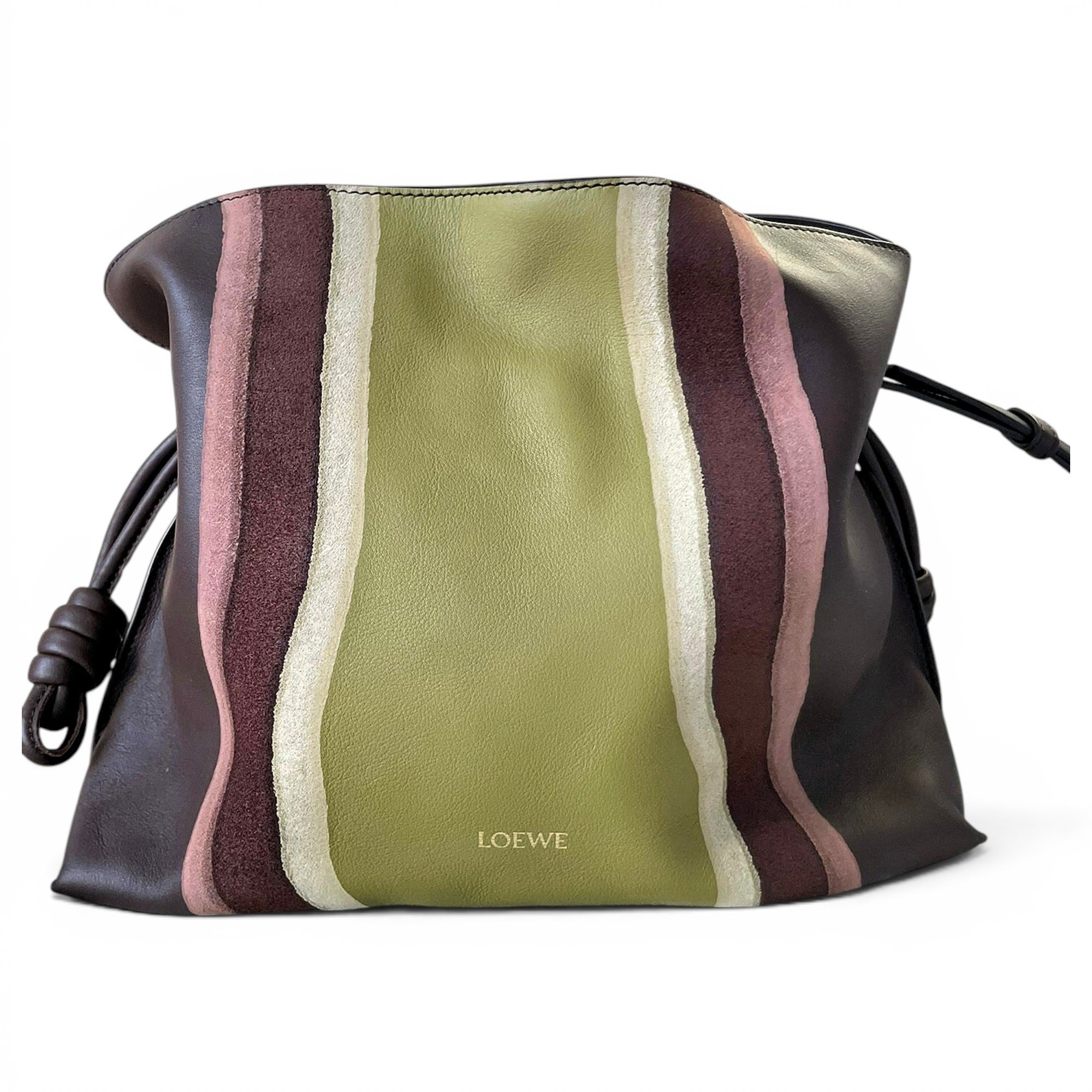 Flamenco leather handbag