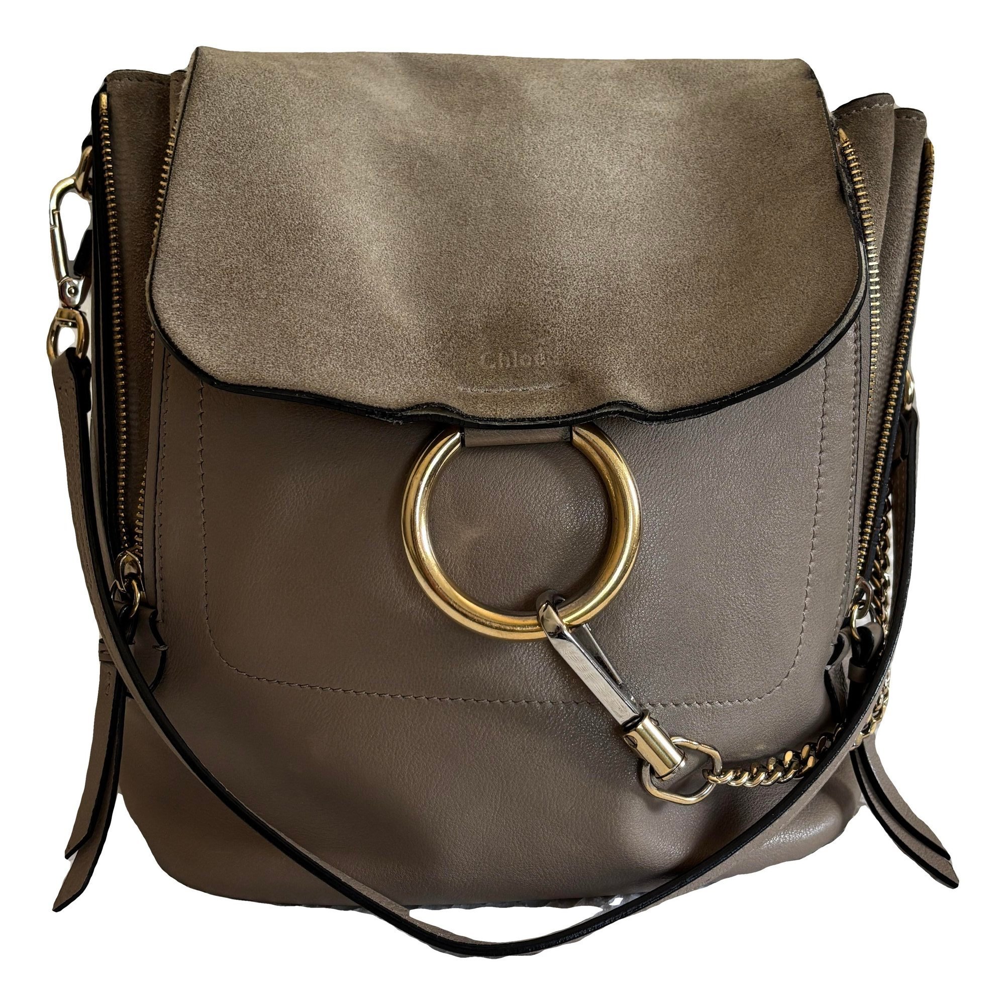 Chloe Faye pony-style calfskin backpack