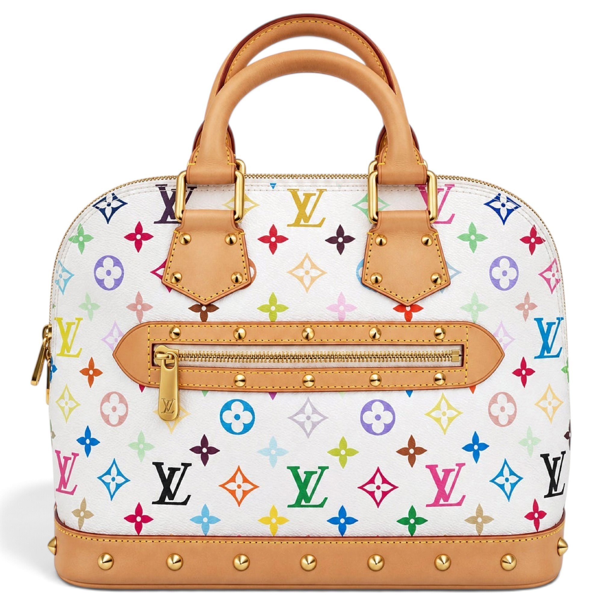 Alma leather handbag