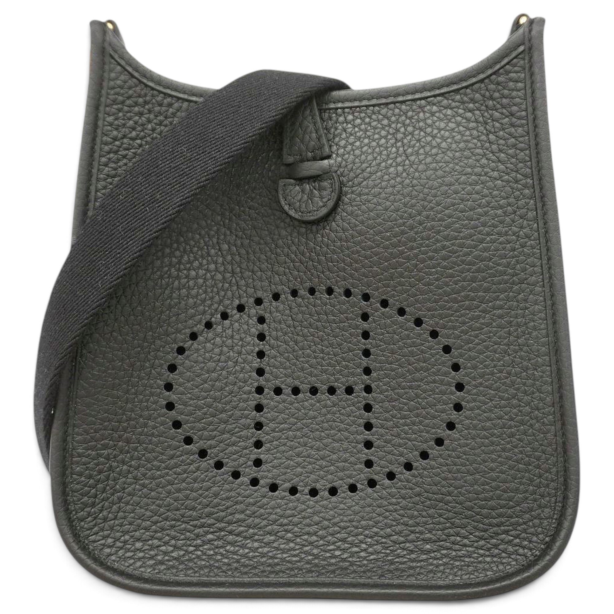 Evelyne leather handbag