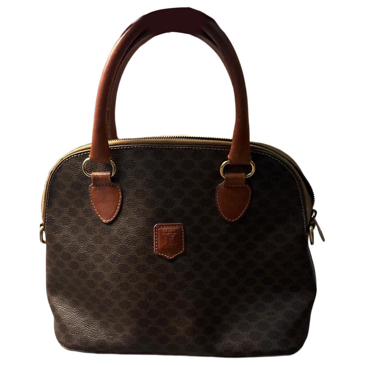 Triomphe leather handbag