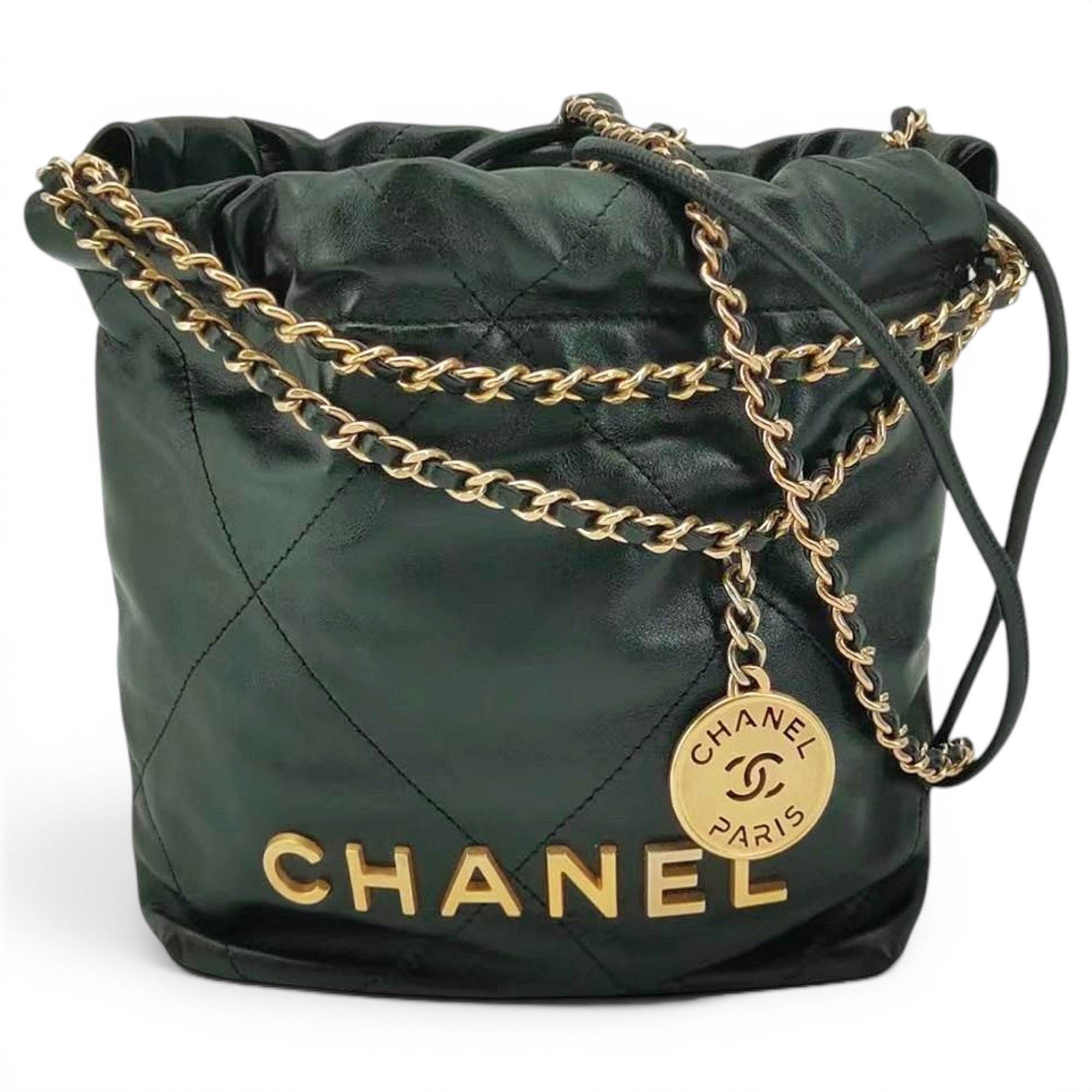Chanel 22 leather handbag