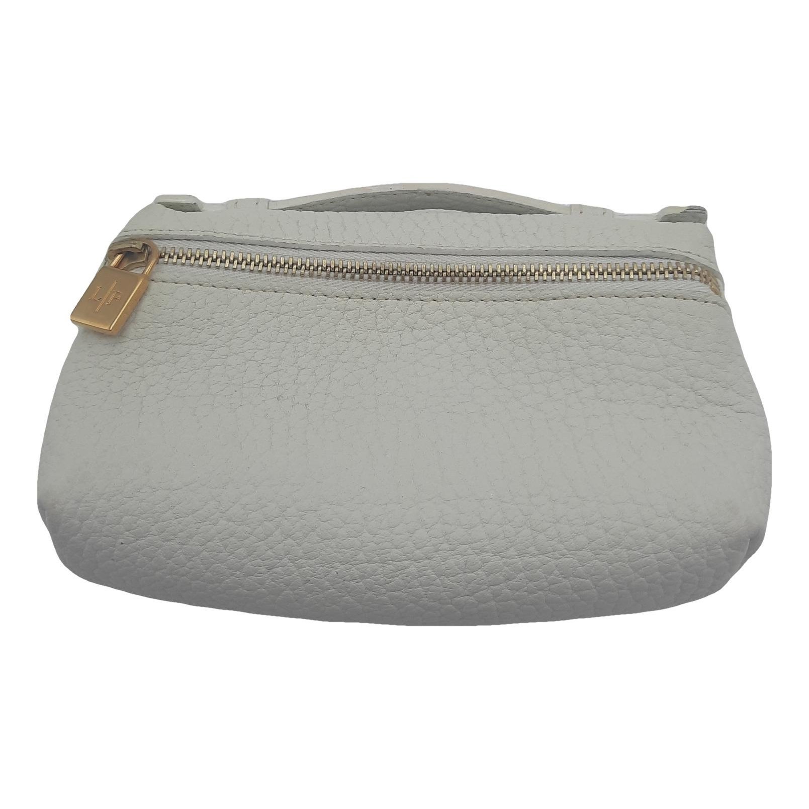 Loro Piana Leather clutch bag