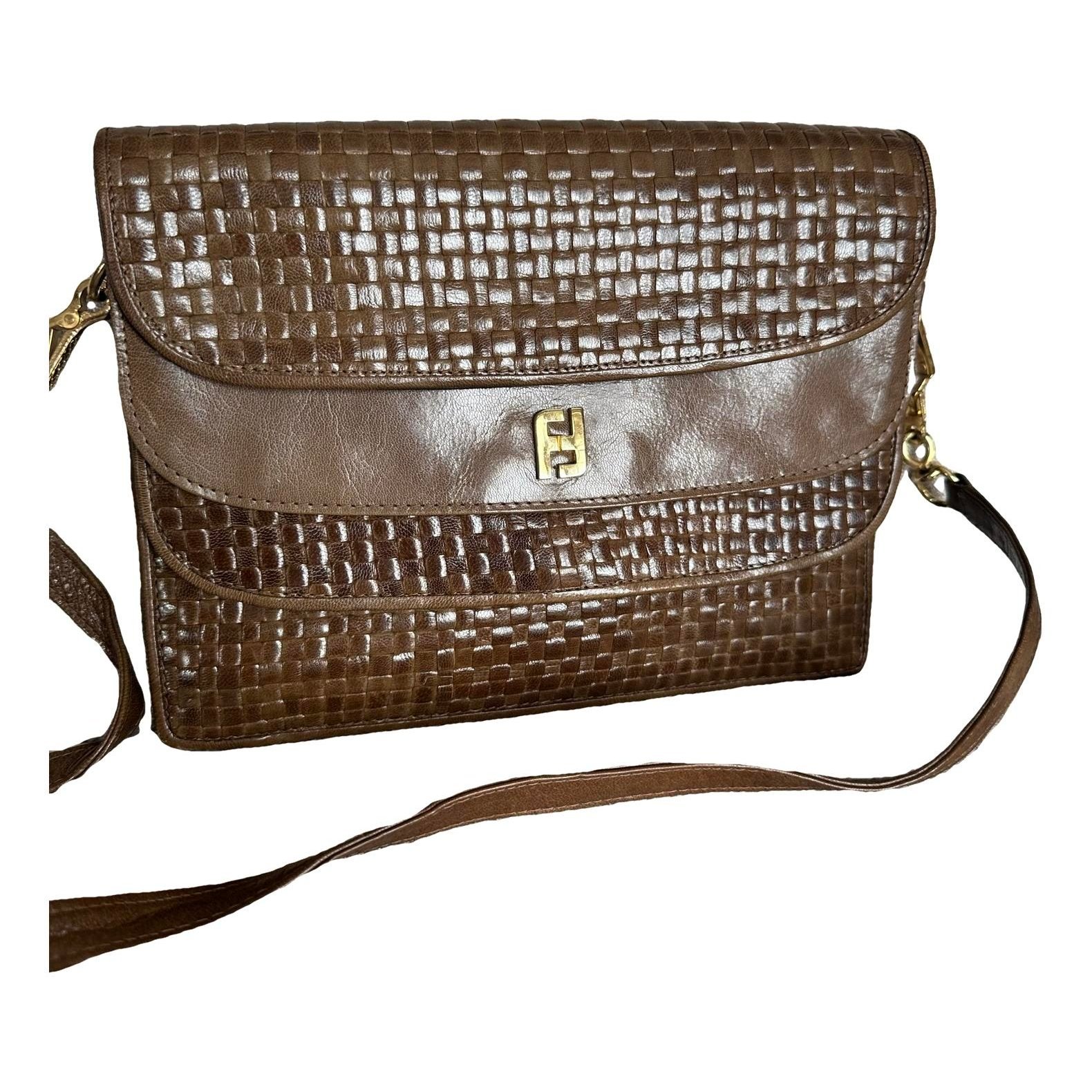 Fendi Leather clutch bag