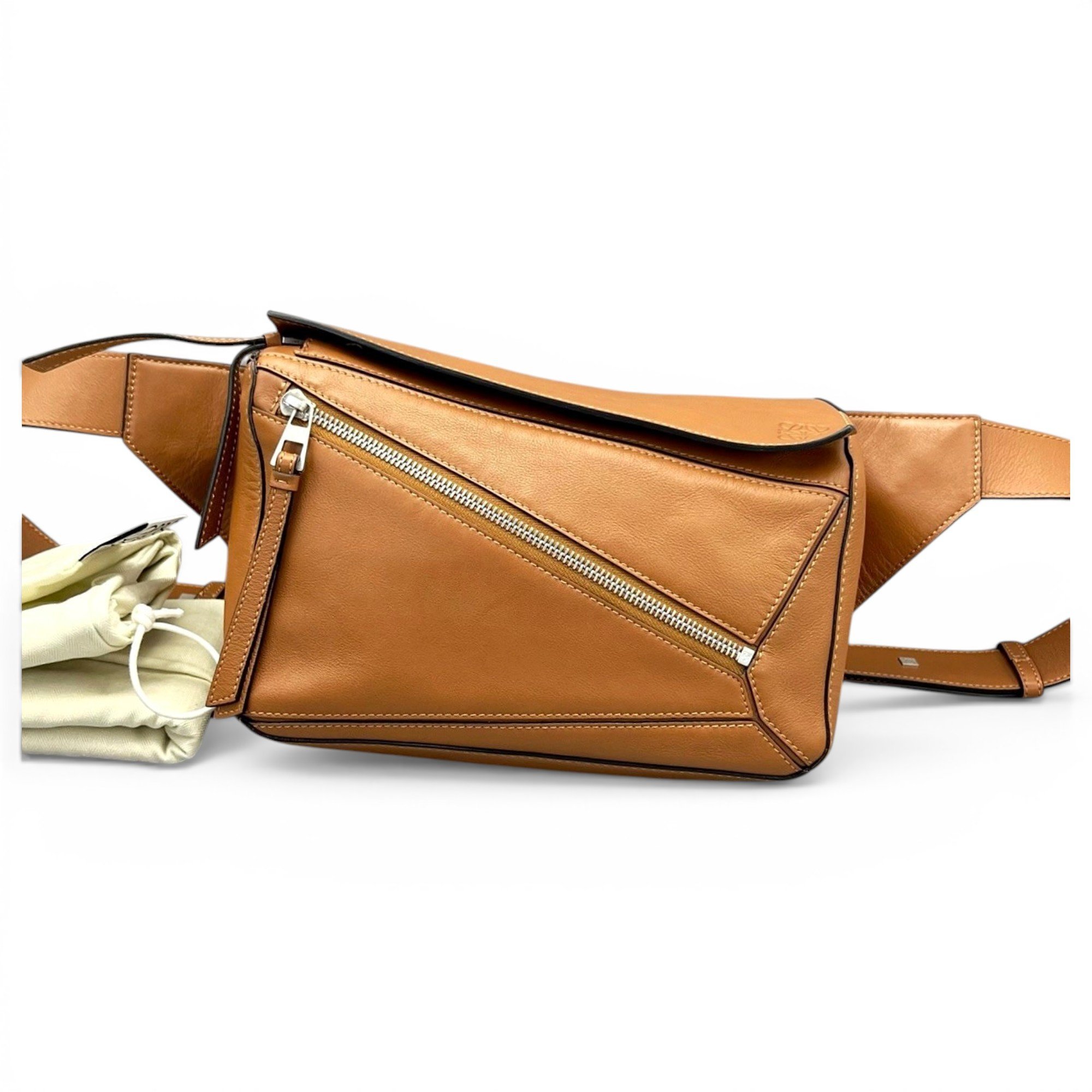 Puzzle Bumbag leather handbag