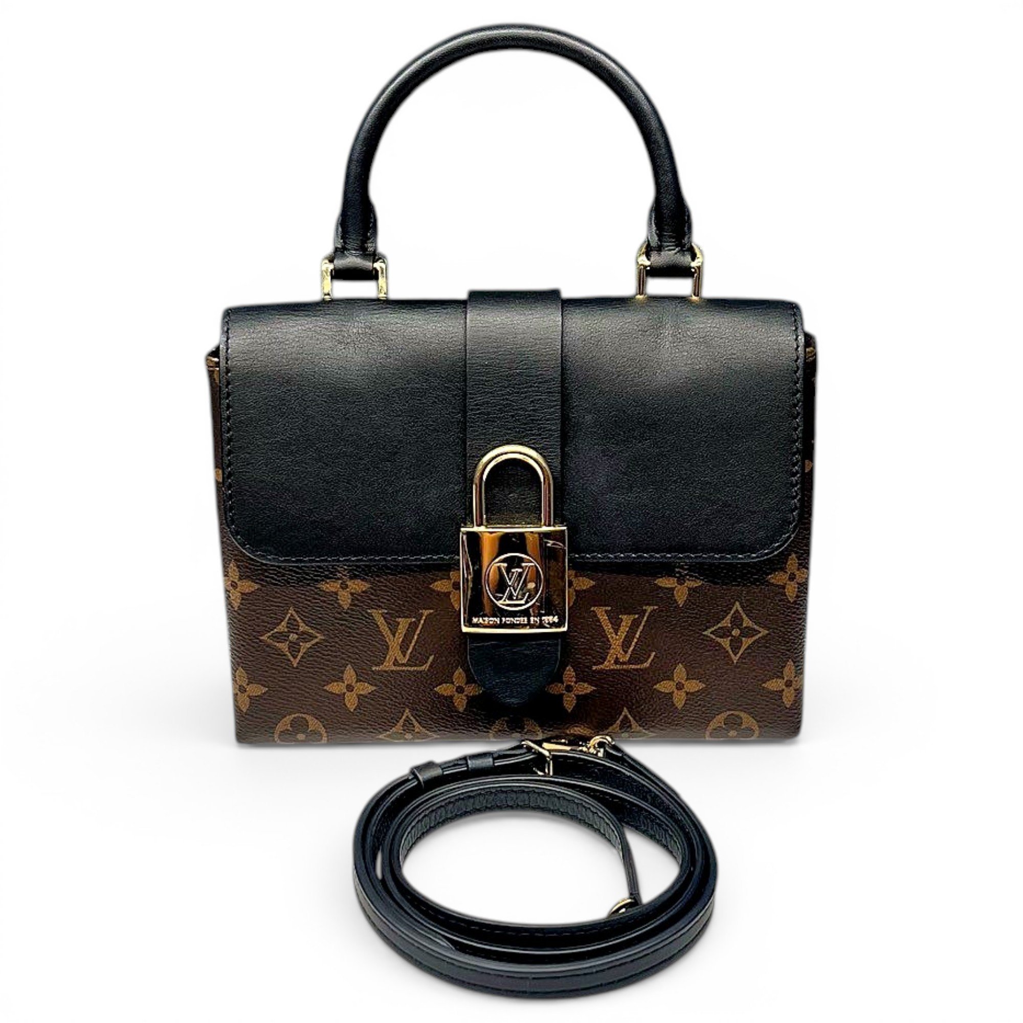 Locky BB leather handbag