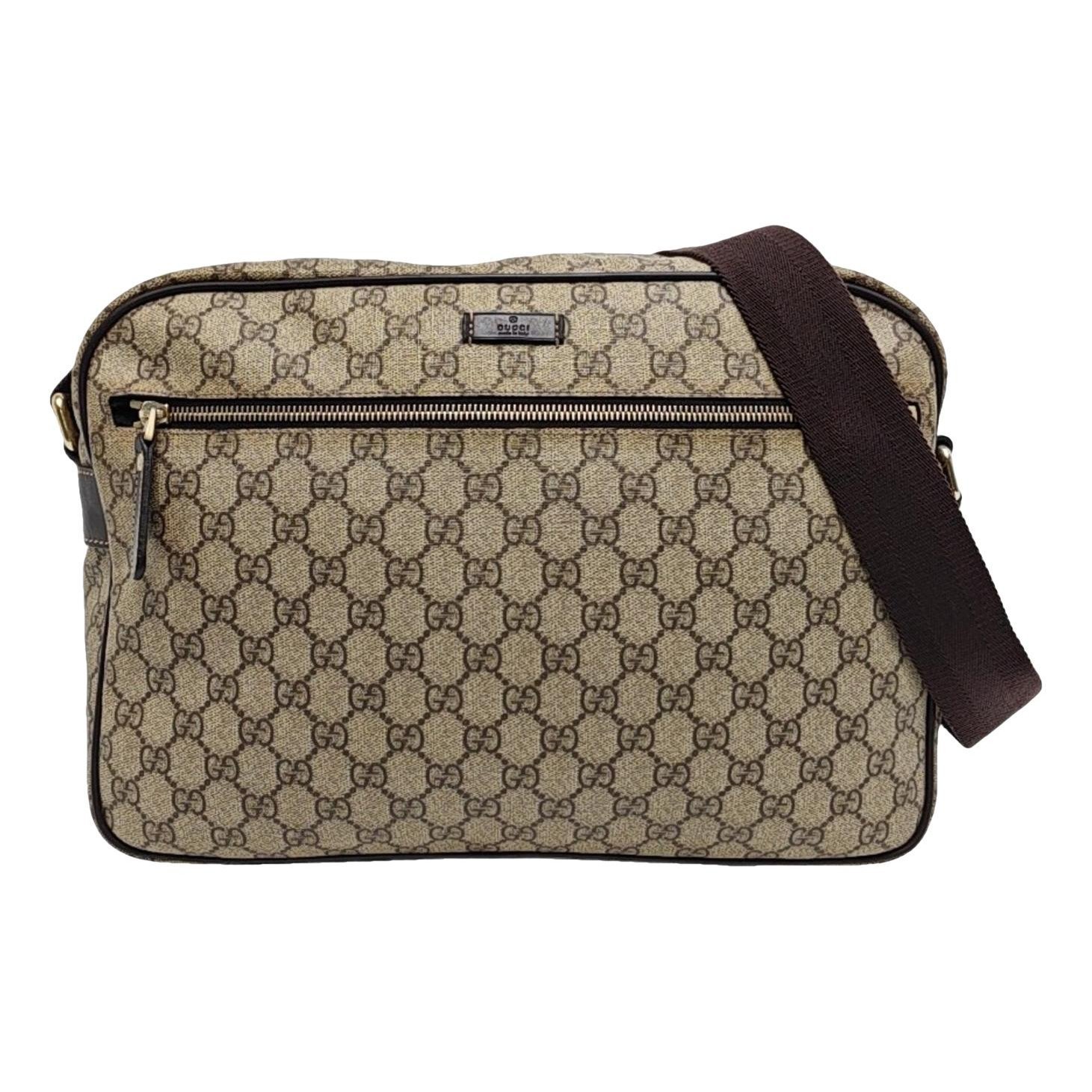 Ophidia GG Supreme leather handbag