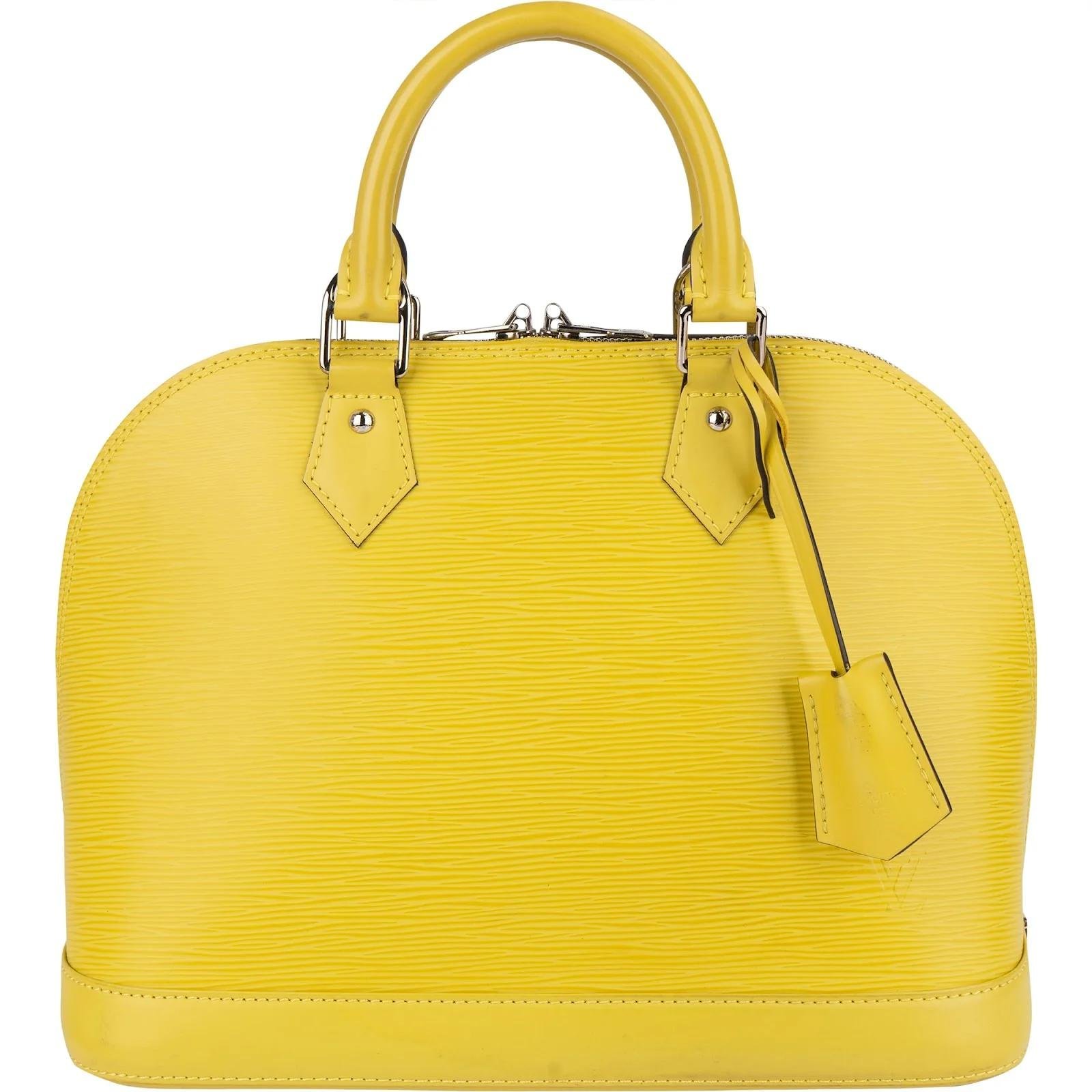 Alma leather handbag