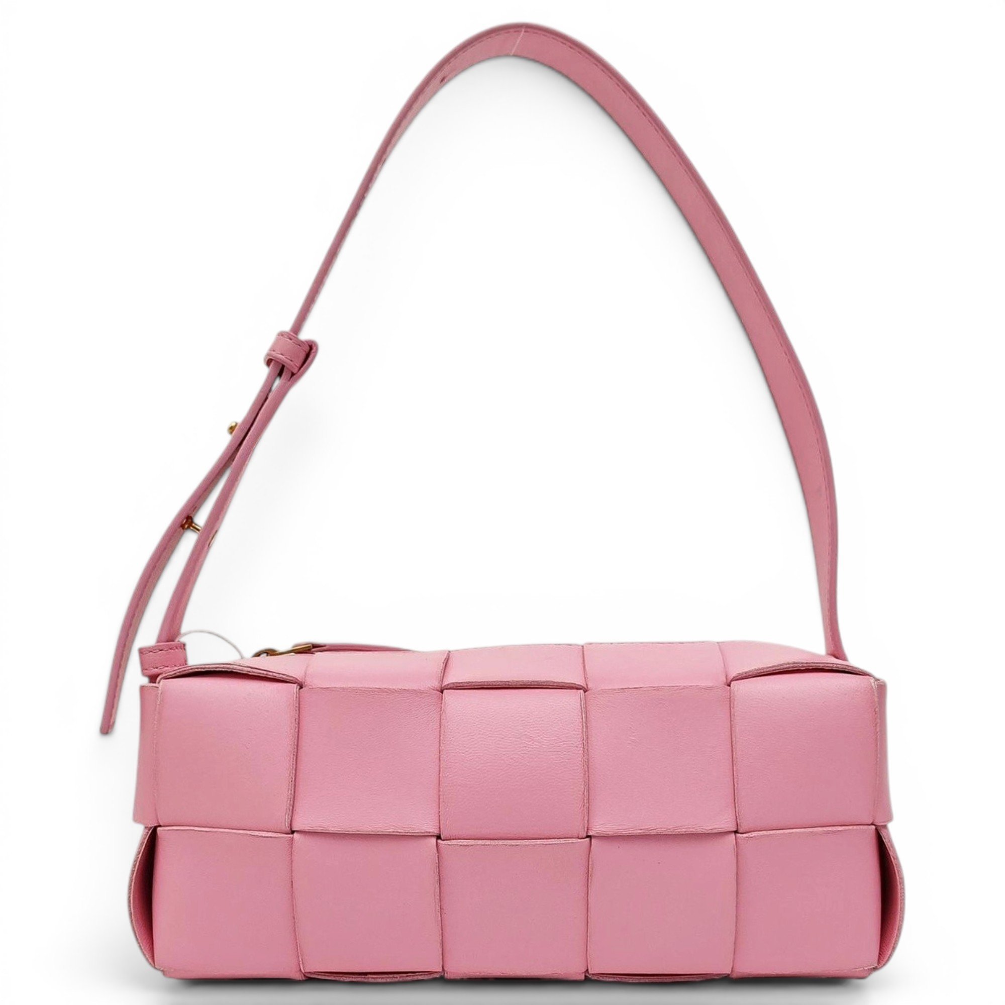 Brick Cassette leather handbag
