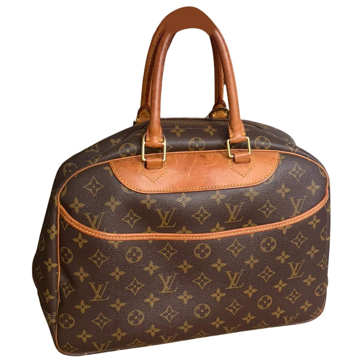 Deauville leather handbag