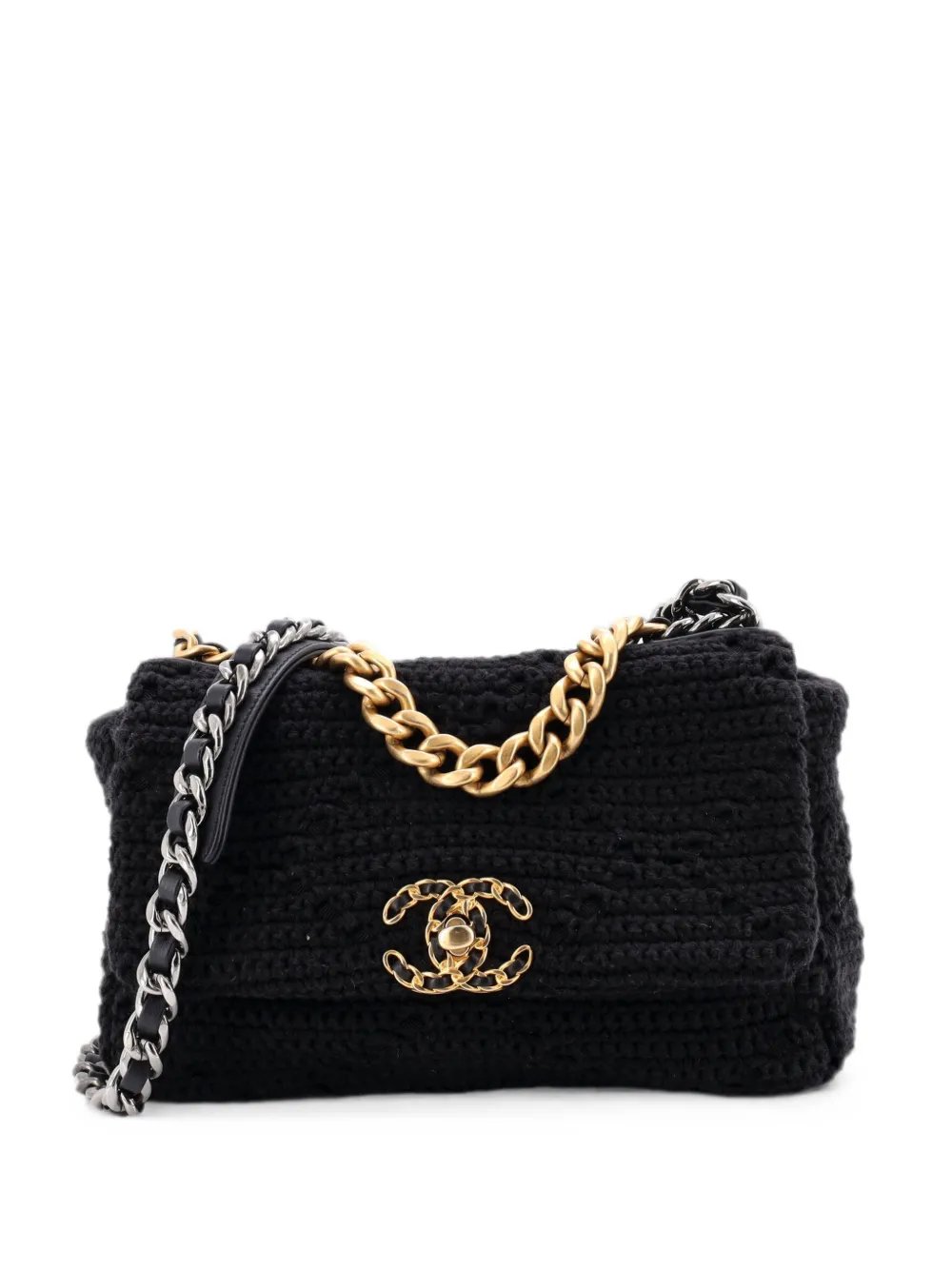 19 Flap Bag Crochet Medium shoulder bag