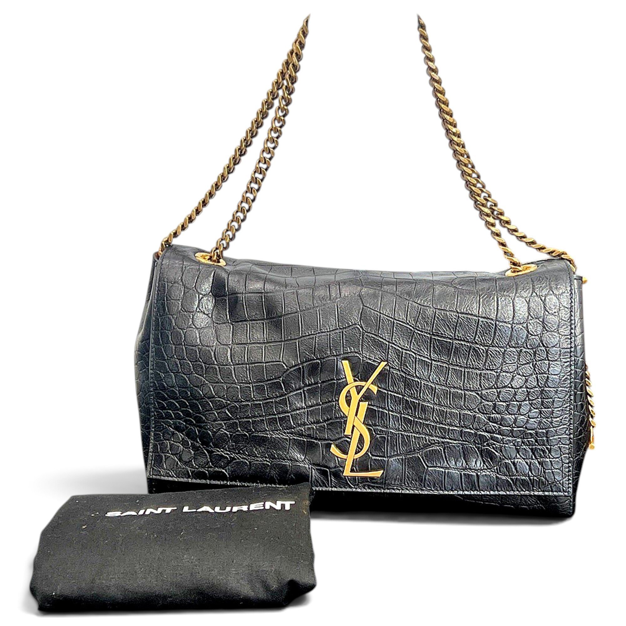 Reversible kate leather handbag