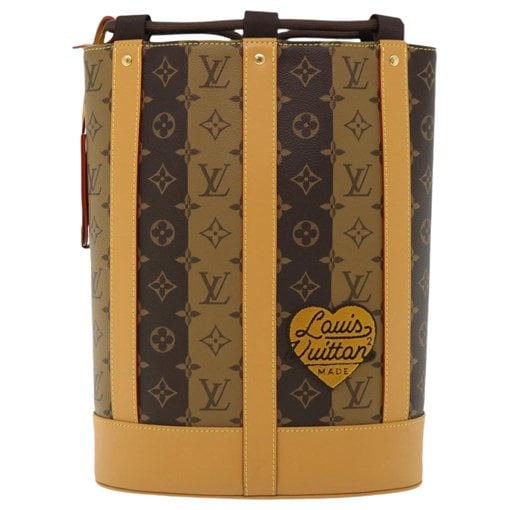 Randonnée leather handbag