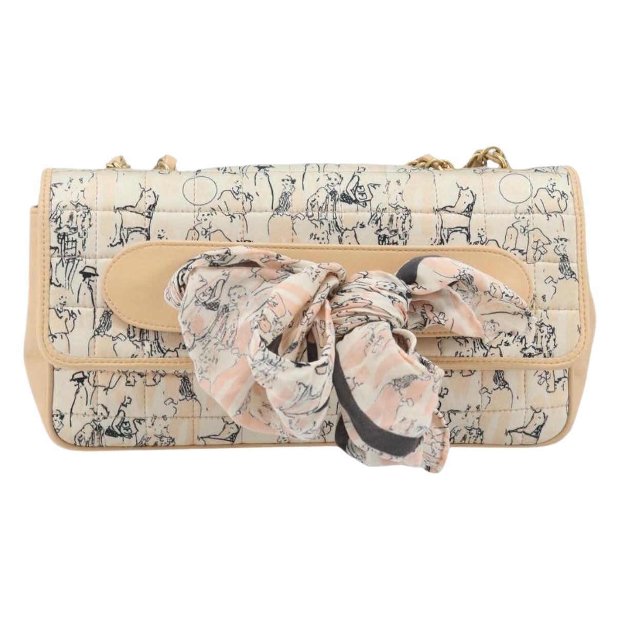 Silk handbag