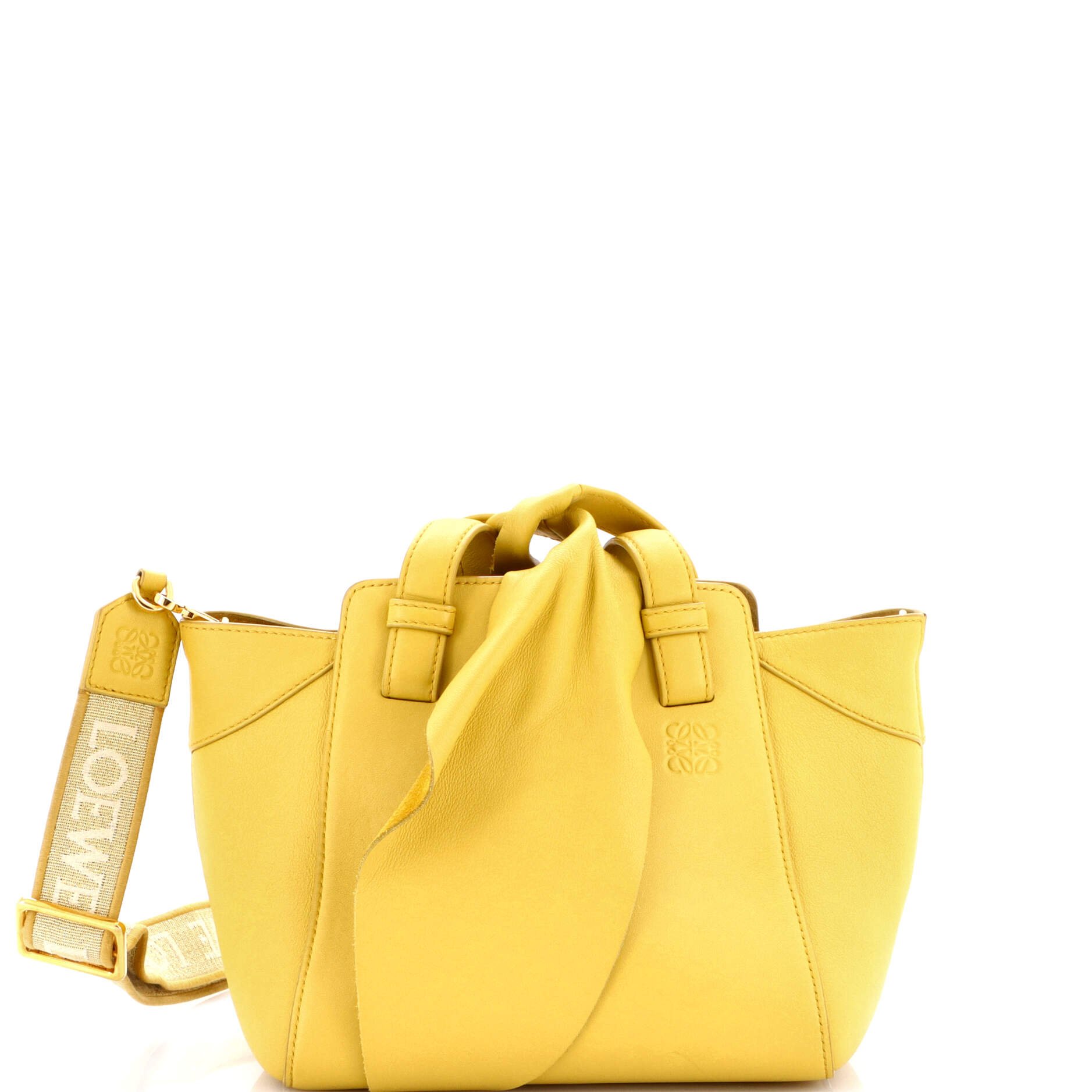 Loewe Hammock Nugget Bunny Bag Leather Small