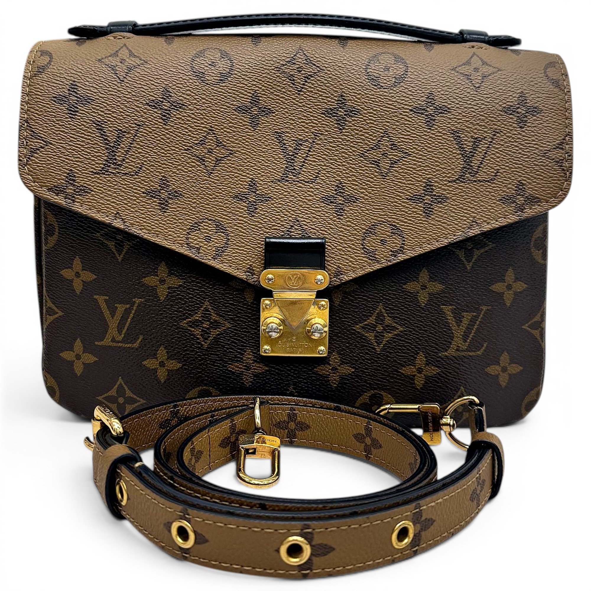 Metis leather handbag