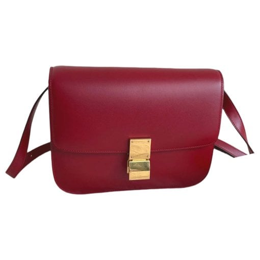 Classic leather handbag