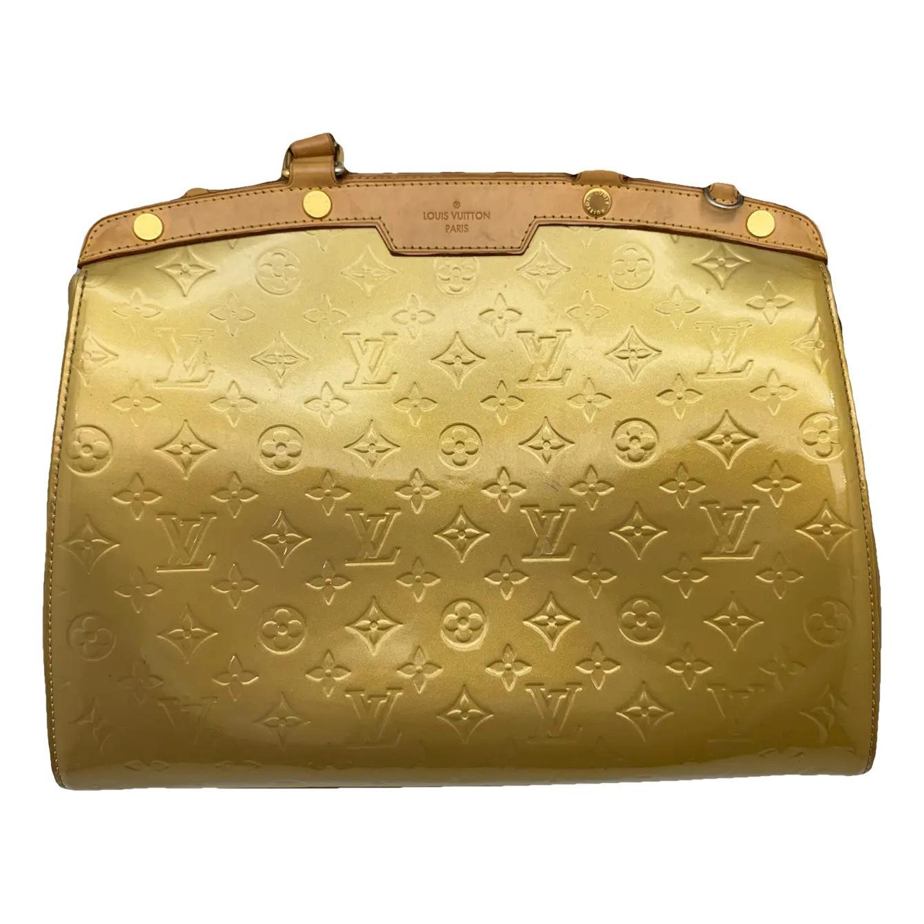 Bréa patent leather handbag