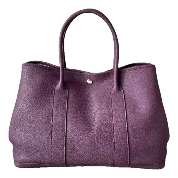 Garden Party leather tote