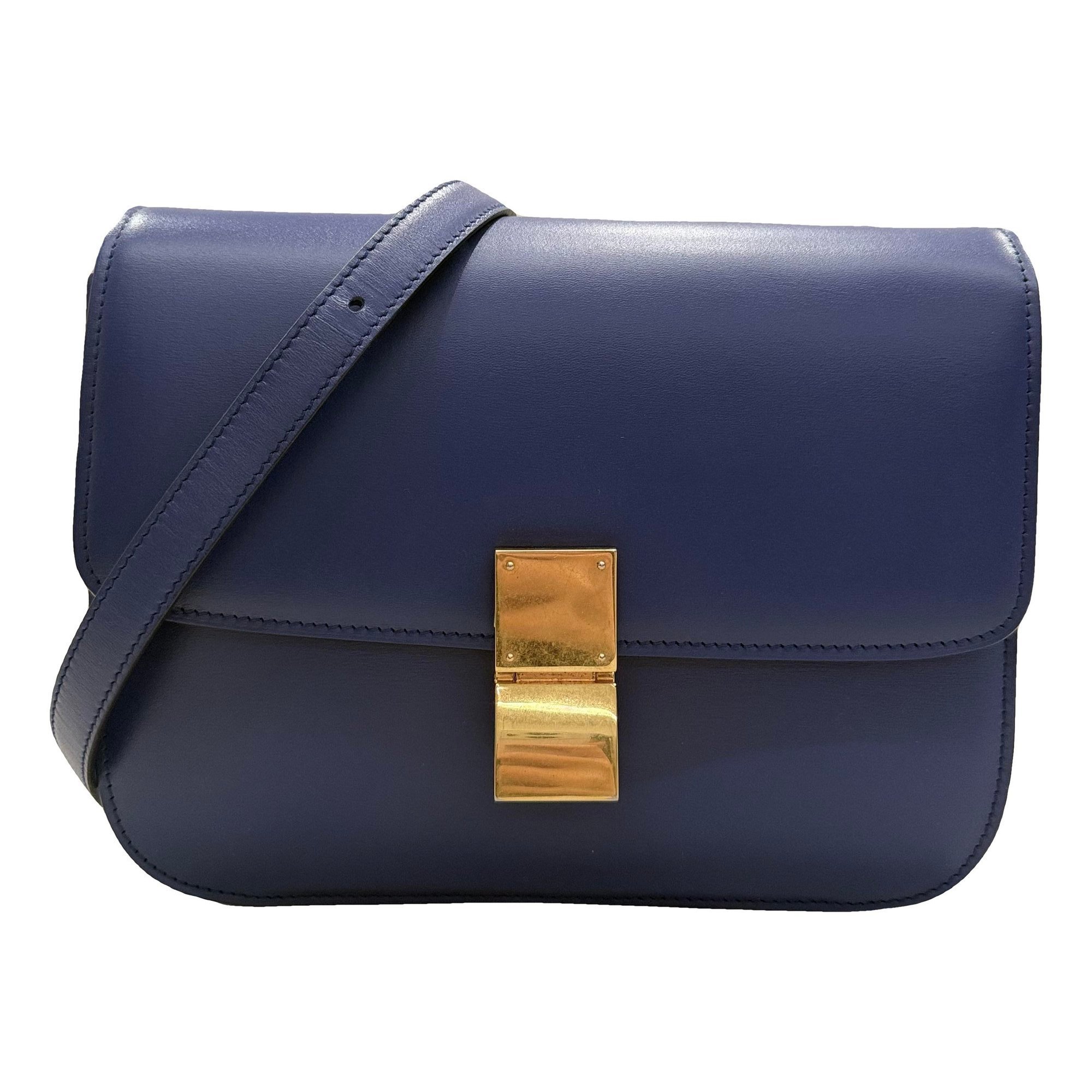 Classic leather handbag