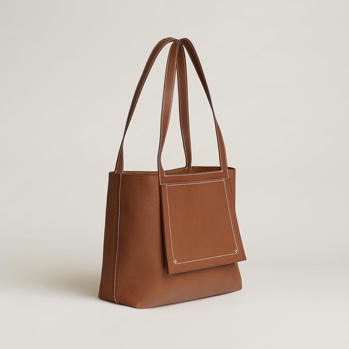 Fauve Hermès Cabasellier 31 Bag