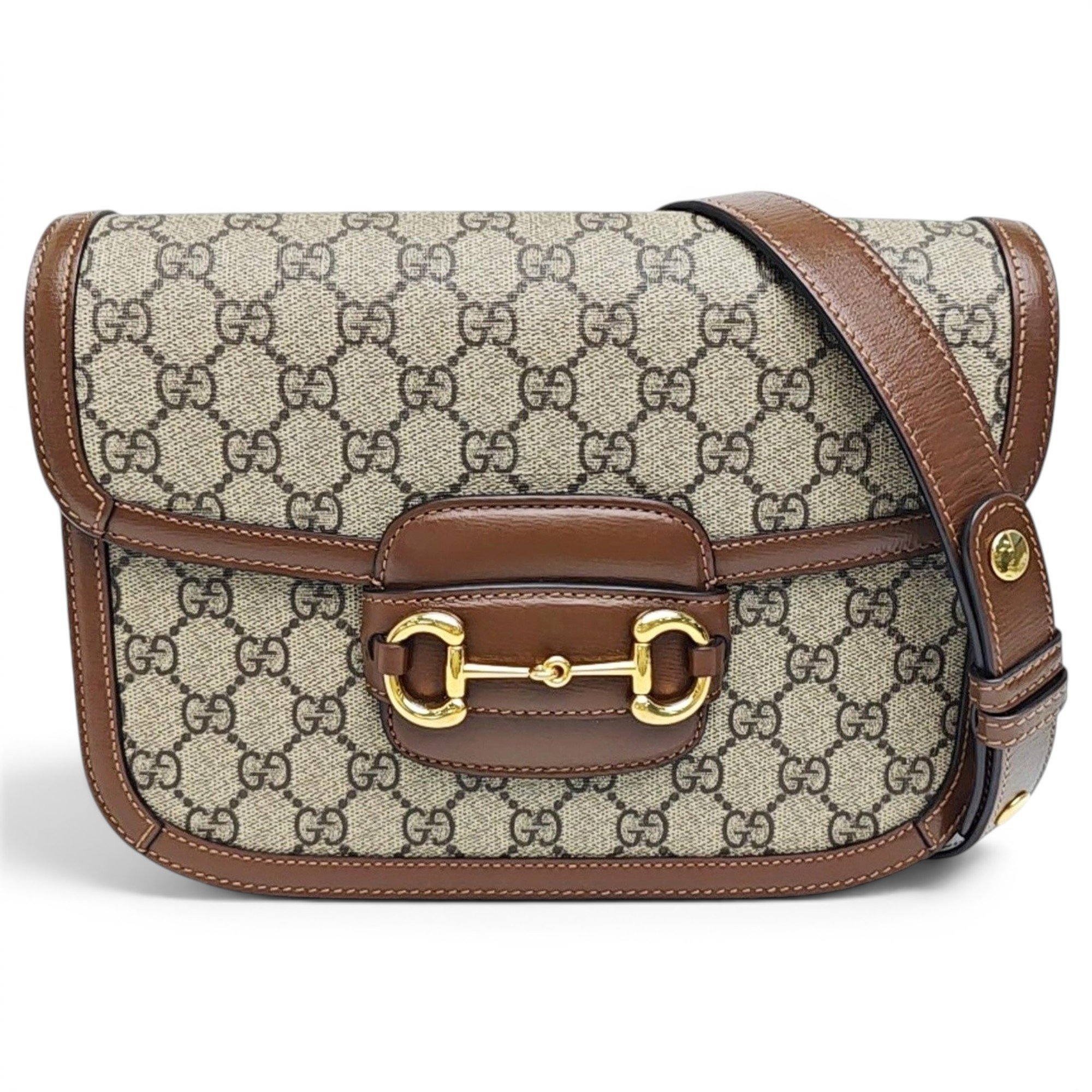 Handle Horsebit 1955 leather handbag