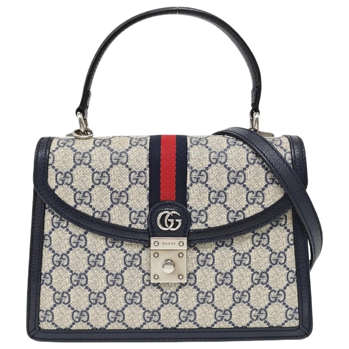 Ophidia leather crossbody bag