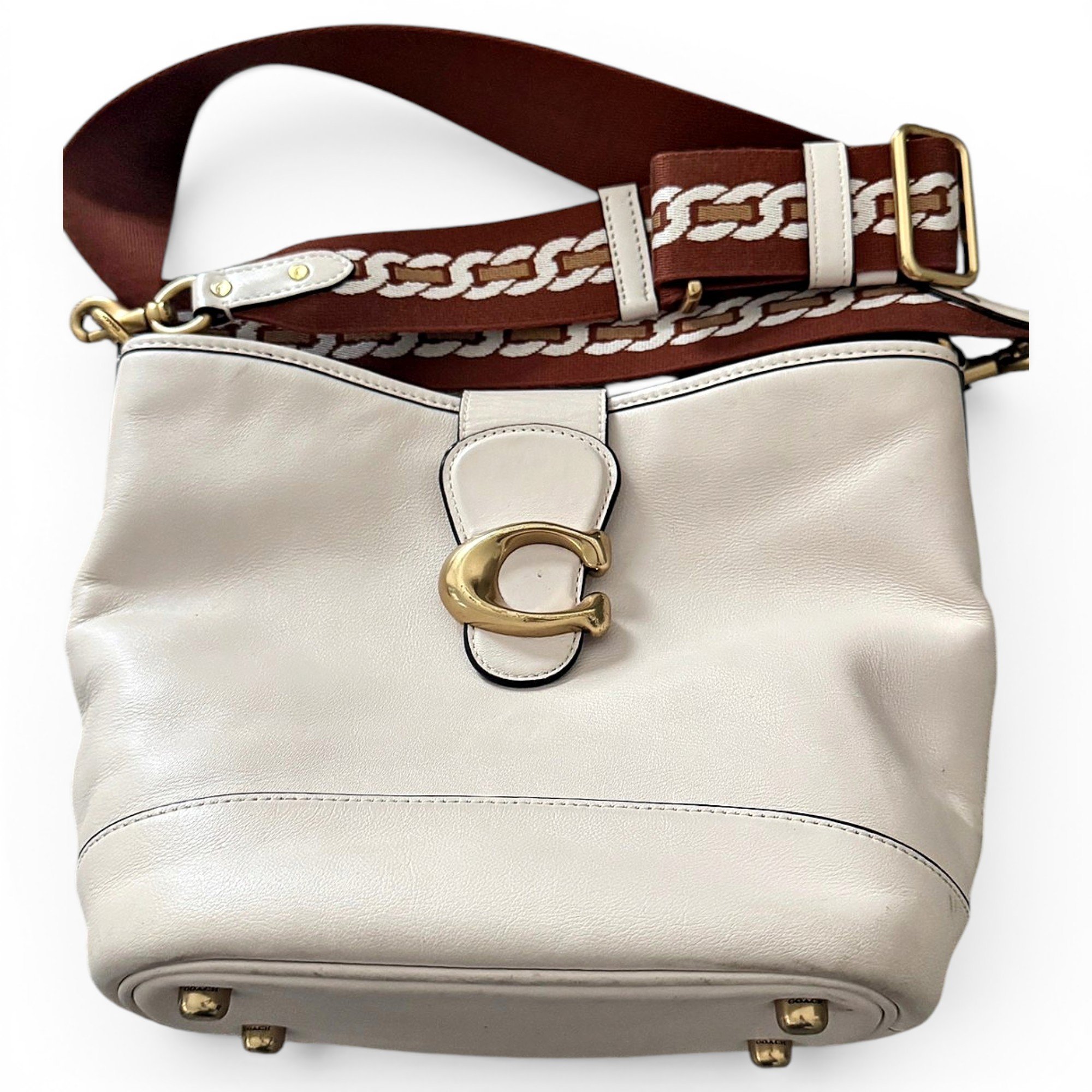 Leather crossbody bag