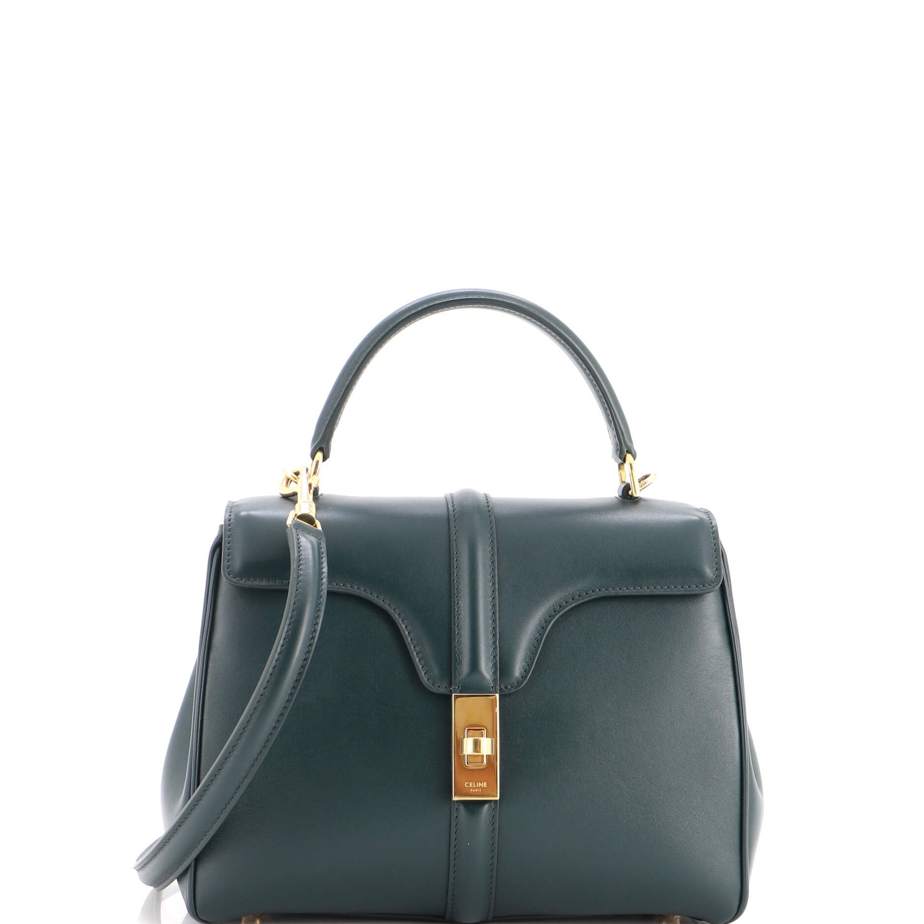 16 Top Handle Bag Smooth Calfskin Small