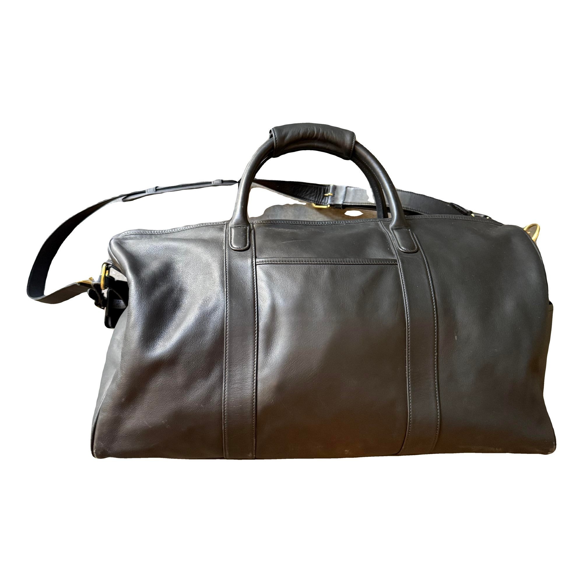 Leather 48h bag
