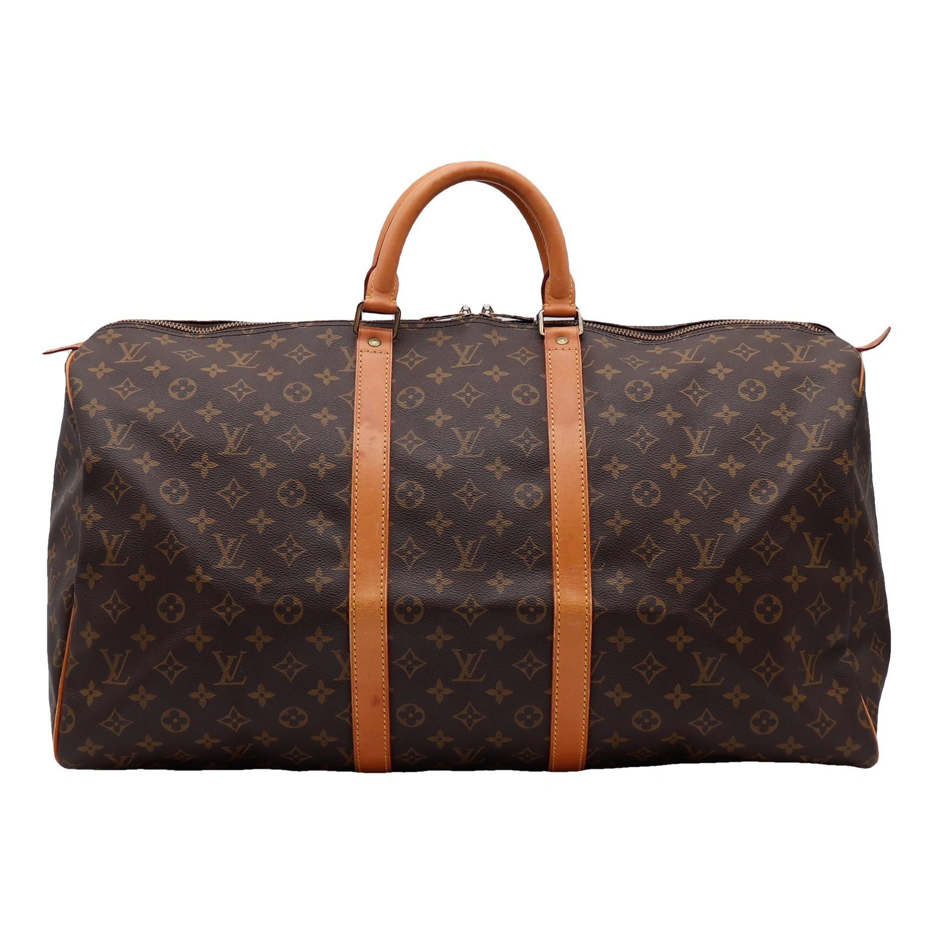 Keepall leather 24h bag