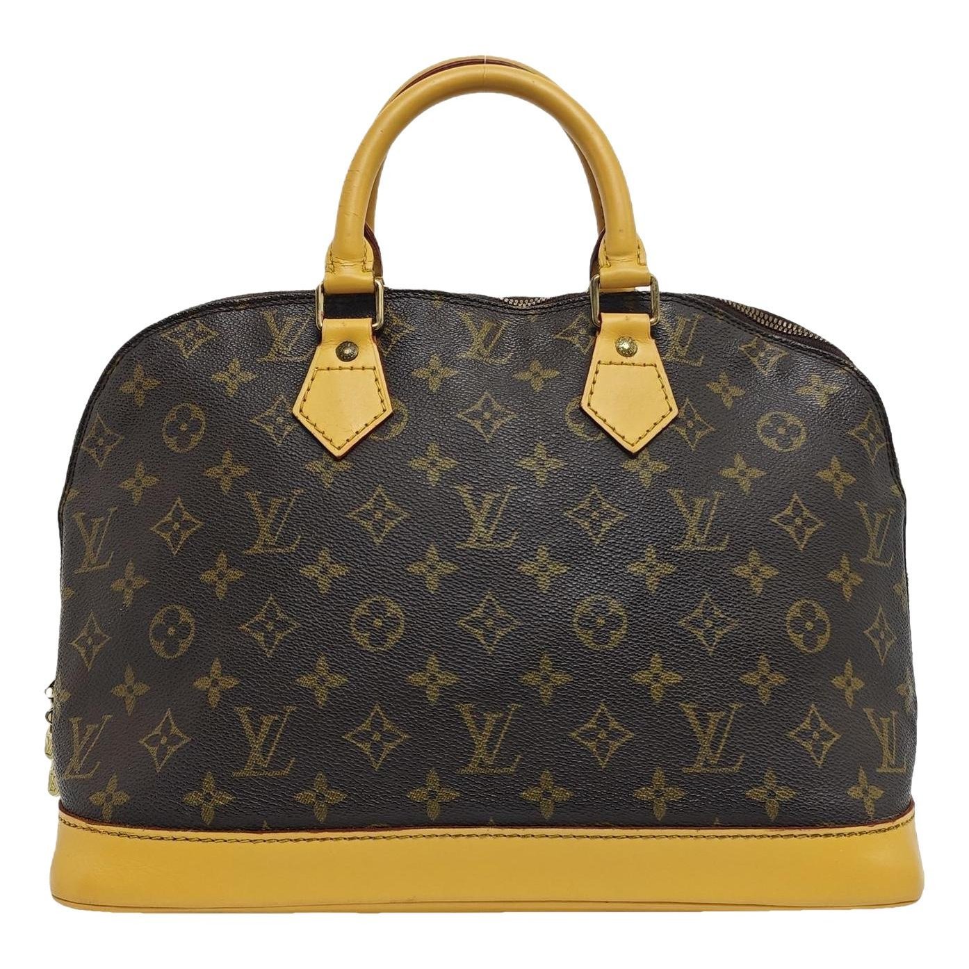 Alma leather handbag