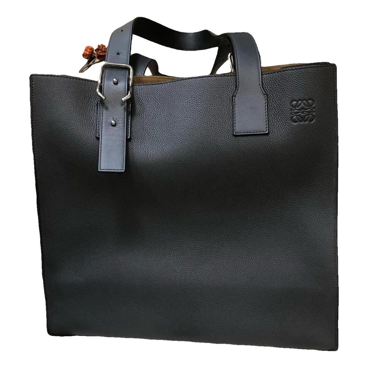 Leather tote